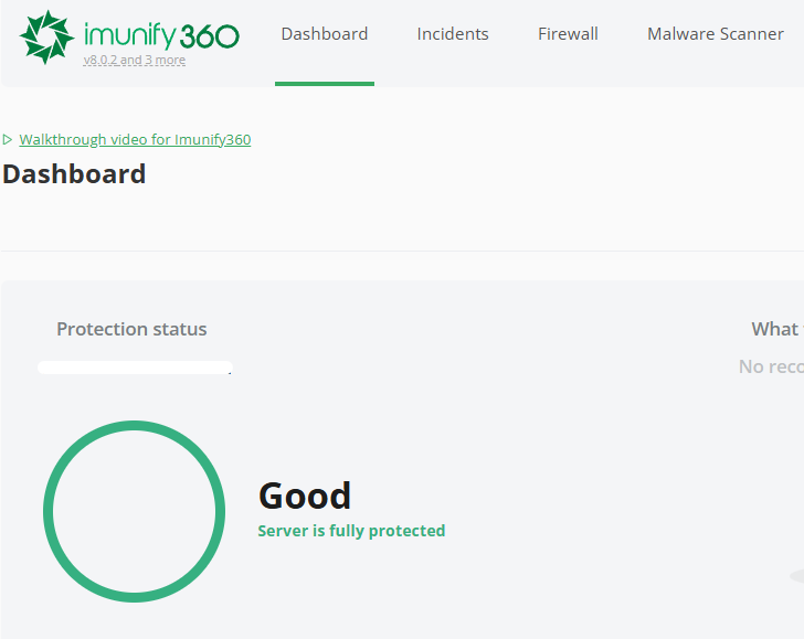 Imunify360 Firewall Protection